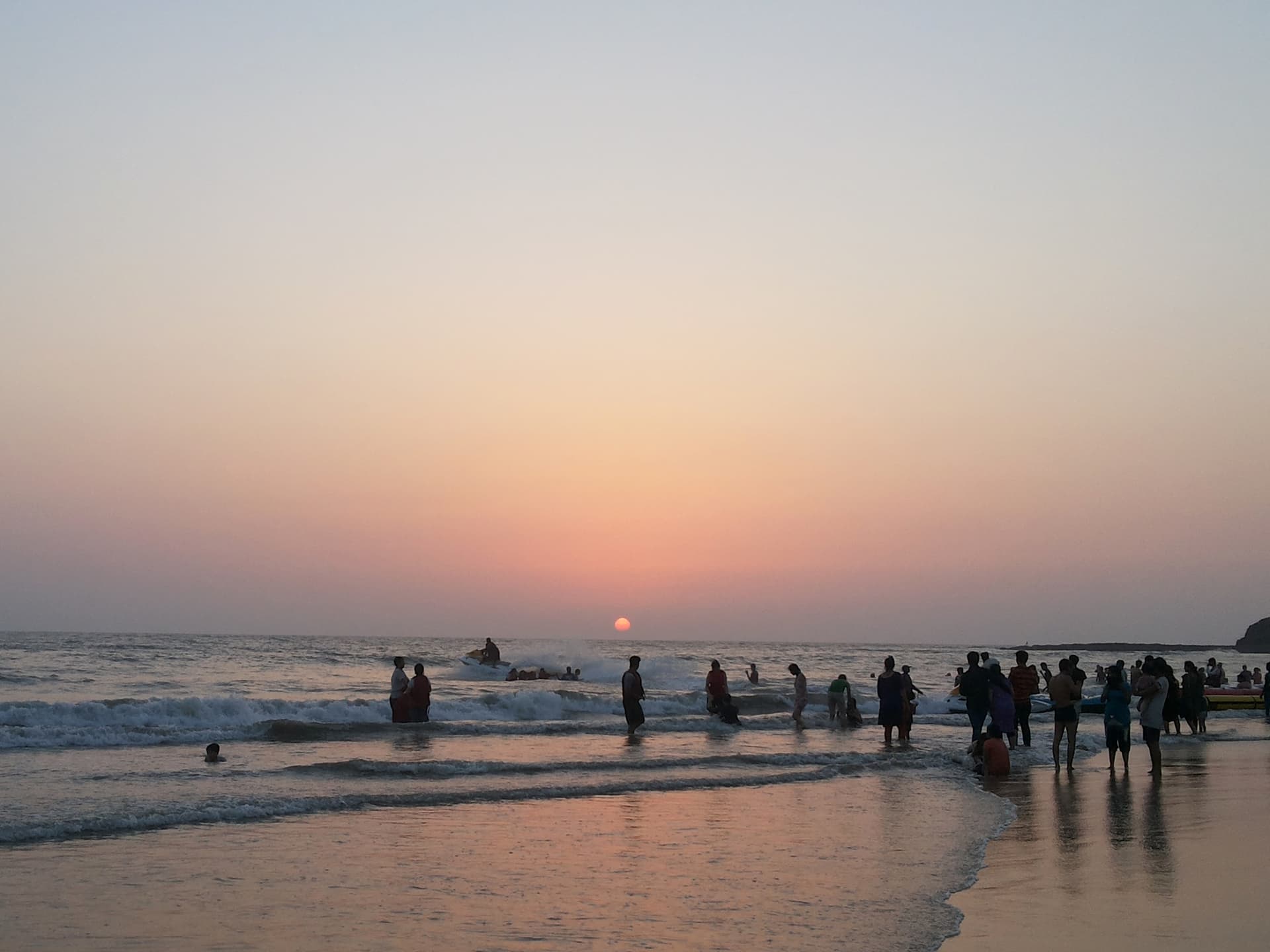 Alibaug Private Beach Camping — Revdanda Beach Sunset, Tents & Bonfire