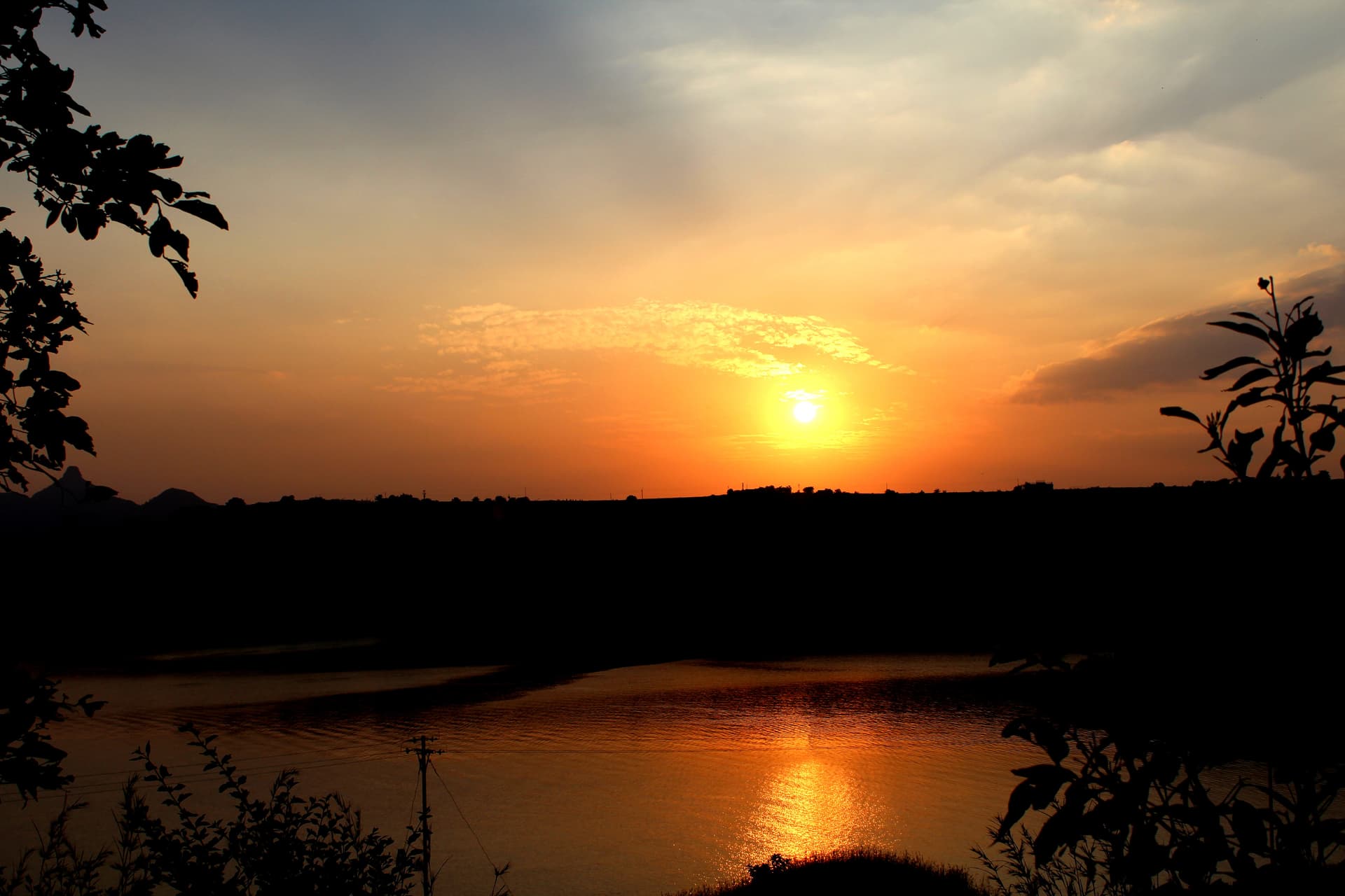 Bhandardara Lakeside Camping — Arthur Lake Sunset Views, Tents & Bonfire